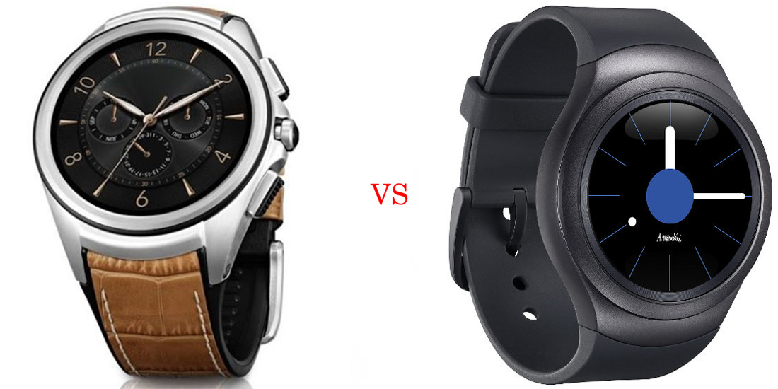 LG Watch Urbane 2 versus Samsung Gear S2 4